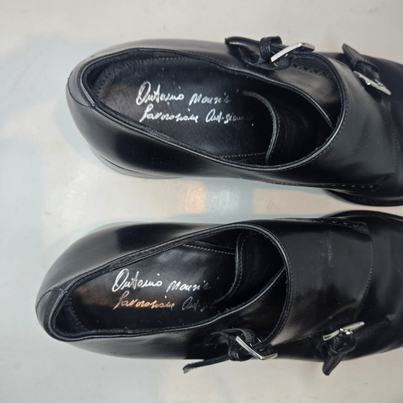 Antonio Maurizi Black Leather Men\'s Oxfords main image 4